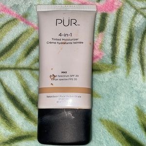 Pur 4 in 1 tinted moisturizer. Pretty full.